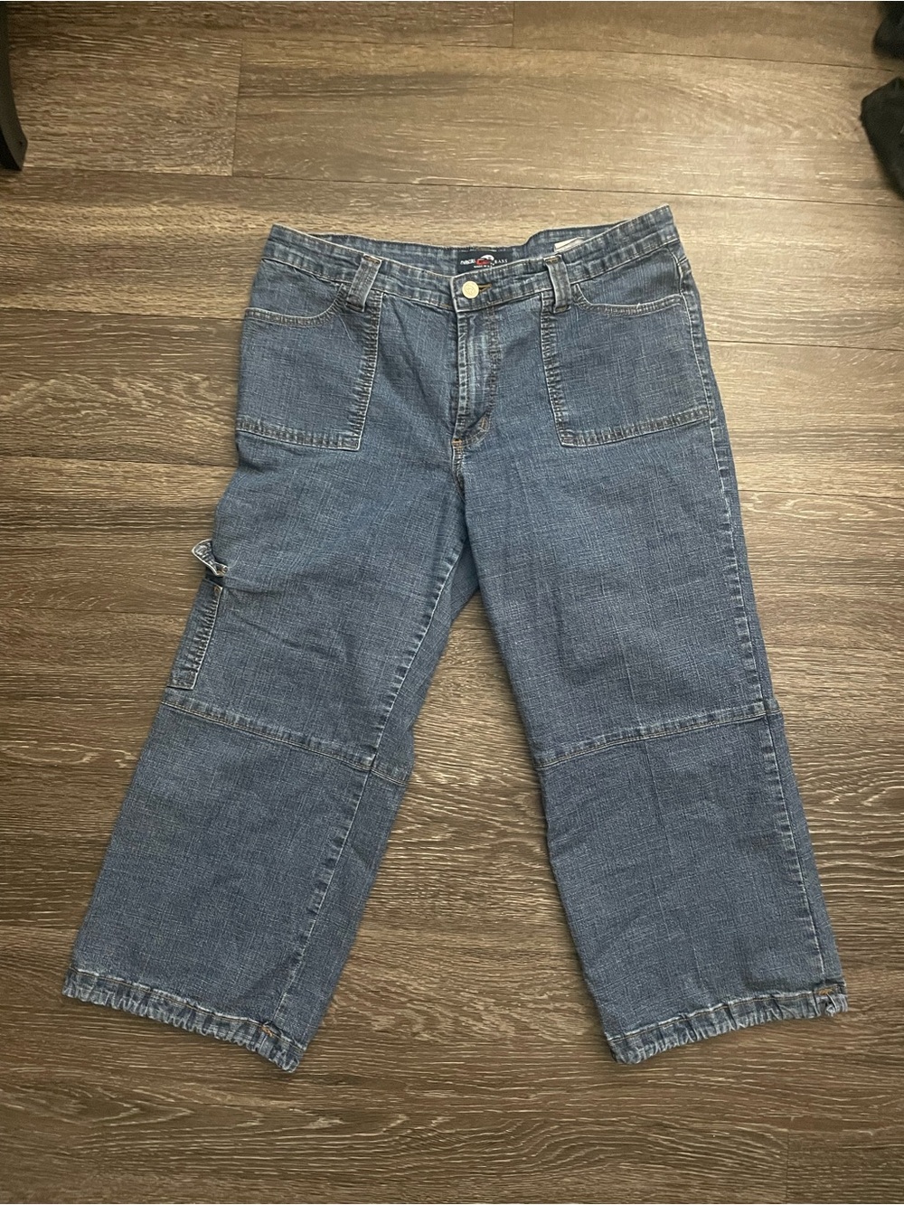 Parker Light Blue Denim Jeans with Contrast Stitching